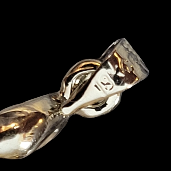 Amore Semi Precious Aventurine Stone Earrings - Picture 7 of 10